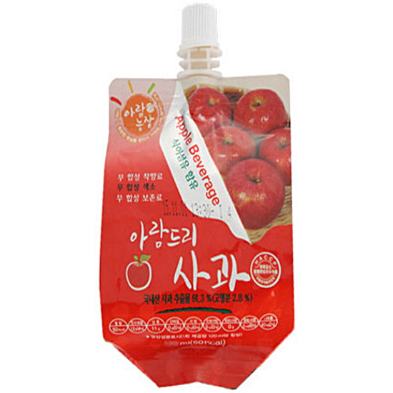 아람농장 아람드리 사과 138ml (10개)_이미지