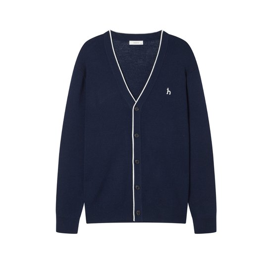 헤지스 라인배색 울 가디건 WHSW3D205N3