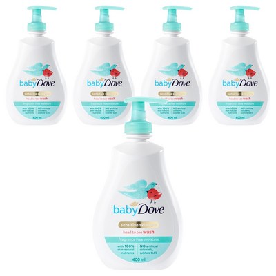 도브 베이비도브 프래그런스 프리 바디워시 400ml (5개)_이미지