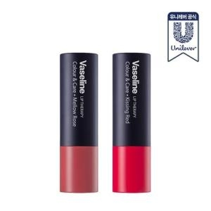 바세린 립 테라피 컬러 앤 케어 4.2g (2개)_이미지