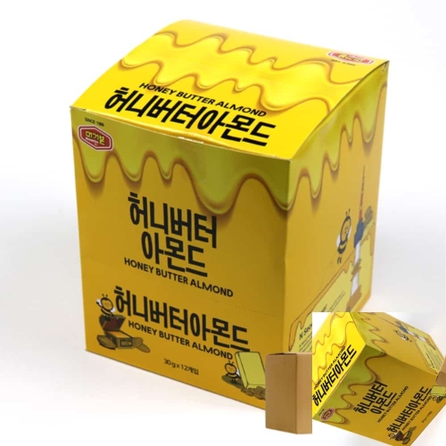 허니버터 아몬드 30g 12봉 6곽 1박스