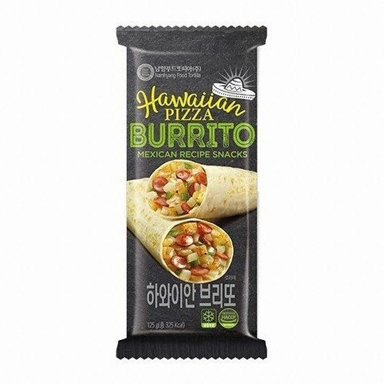 남향푸드또띠아 하와이안 브리또 125g (3개)_이미지