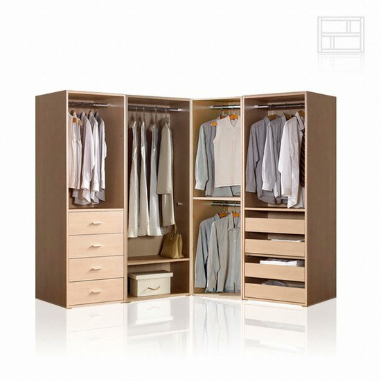 데코라인 큐브 드레스룸 시스템s06 (240cm)_이미지