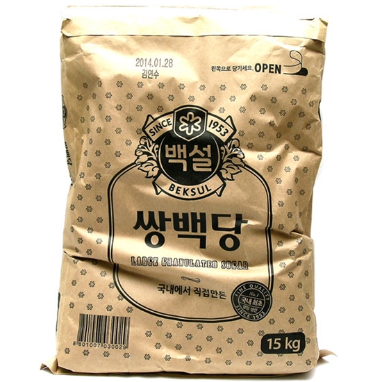 백설 쌍백당 15kg (1개)_이미지