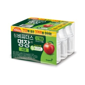 동원F&B 소와나무 비피더스 명장 사과 125ml (12개)_이미지