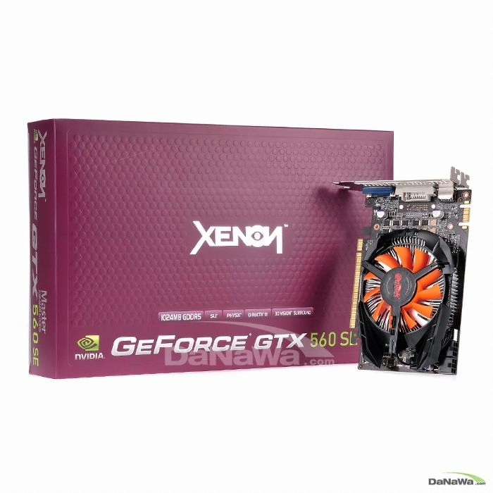 이엠텍 XENON 지포스 GTX560 SE Master D5 1GB_이미지
