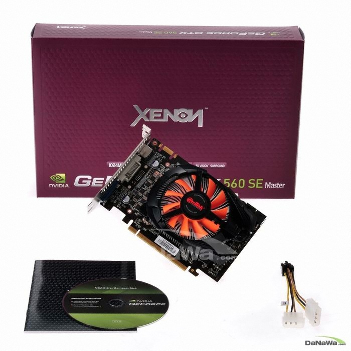 이엠텍 XENON 지포스 GTX560 SE Master D5 1GB_이미지