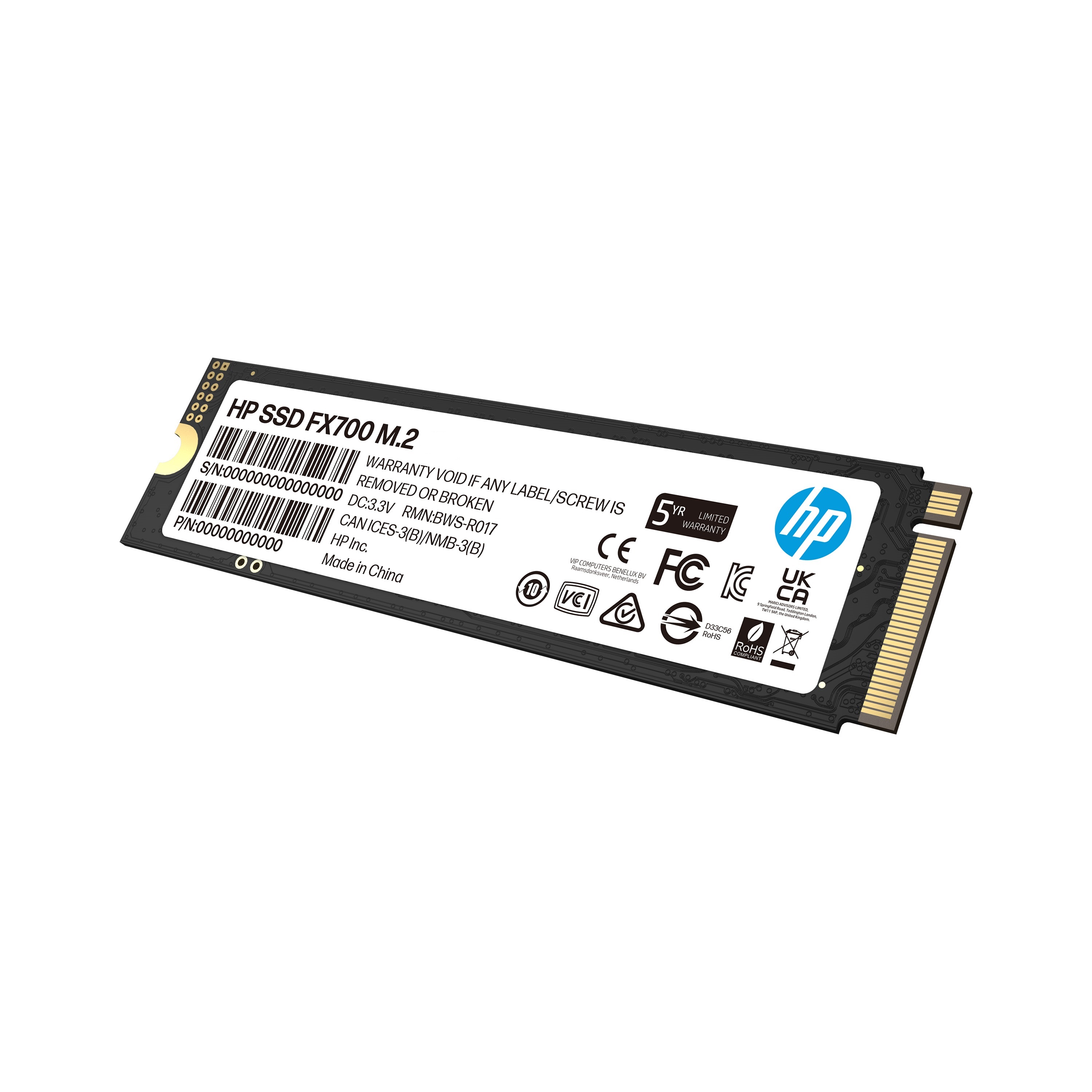 HP FX700 M.2 NVMe