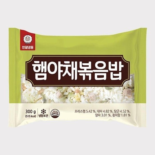 천일식품 천일냉동 햄야채 볶음밥 300g (10개)_이미지