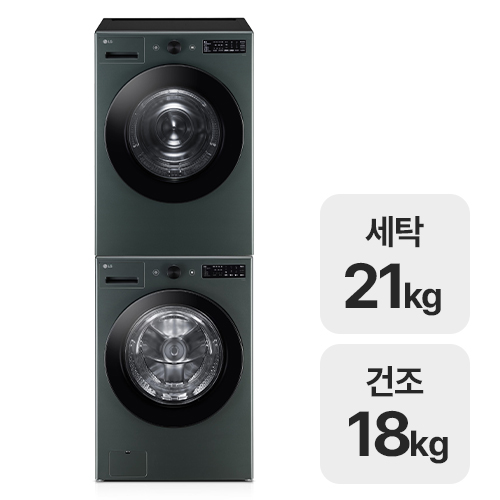 LG전자 트롬 오브제컬렉션 FG21GN + RG18GN