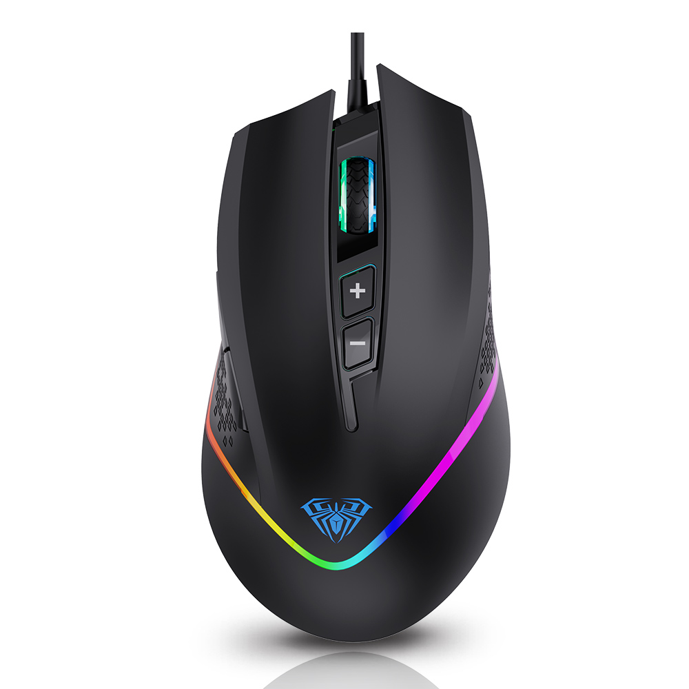 QSENN AULA F805 RGB ���̹� ���콺