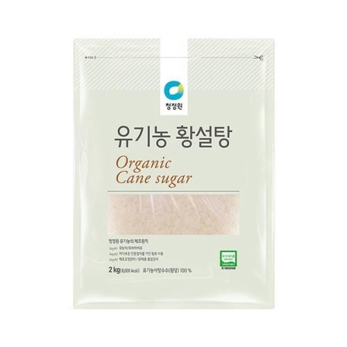 청정원 유기농 황설탕 2kg (5개)_이미지