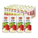 롯데칠성음료 델몬트 사과 드링크 190ml (32개)_이미지
