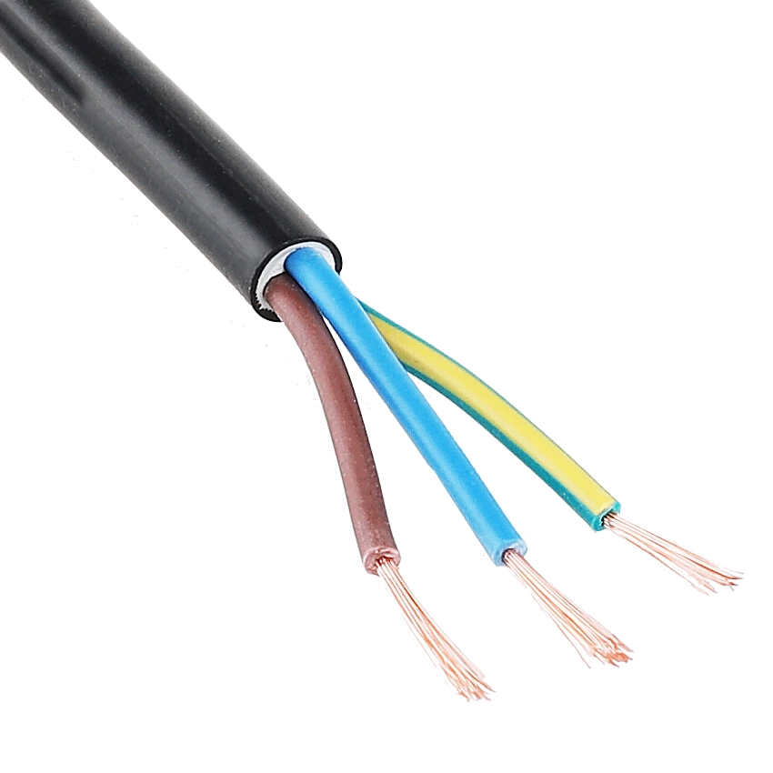 상진전선 VCTF 전선 흑색 2.5SQ x 3C (1m)