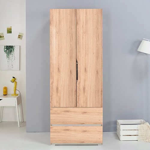 히트가구 높은 도어 2단 서랍형 옷장 800_이미지