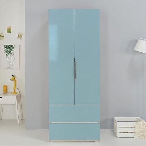 히트가구 높은 도어 2단 서랍형 옷장 800_이미지