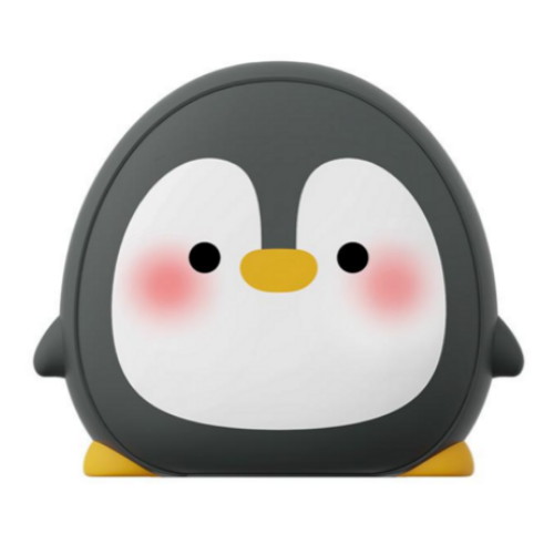 충전식 손난로 보조배터리 펭귄 5000mAh