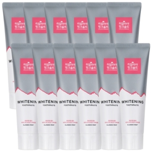 페리오 히말라야 핑크솔트 화이트닝 클래식민트 치약 120g (12개)