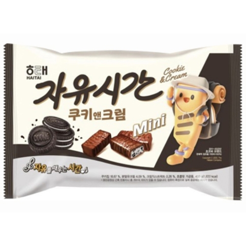 자유시간 미니 쿠키앤크림 400g 1개