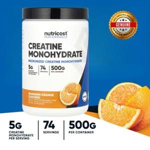 뉴트리코스트 크레아틴 일수화물 만다린 오렌지 500g