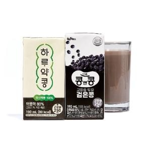 하루약콩 두유 190ml