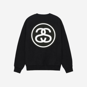 스투시 SS 링크 크루 블랙 Link Crew Black207350_이미지
