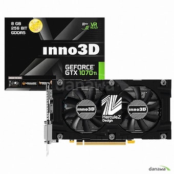 INNO3D 지포스 <b>GTX1070</b> Ti D5 8GB 트윈쿨러