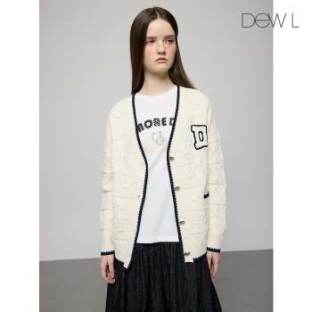 대현 듀엘 브이넥 루즈핏 가디건 IV_D251KSL007