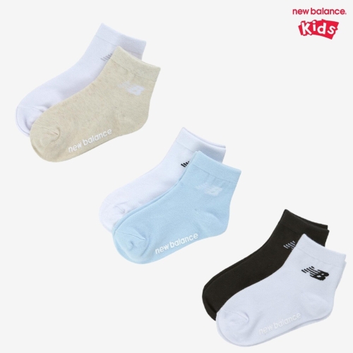뉴발란스 키즈 2PCS 중목 양말 NK8EGS202U