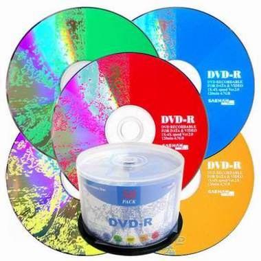 새한 새한 4.7GB 4x 케익 50장 5컬러_이미지