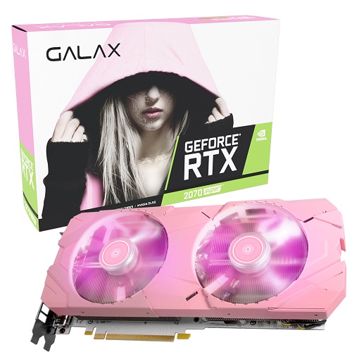 갤럭시 GALAX 지포스 RTX 2070 SUPER EX OC D6 8GB PINK Edition_이미지