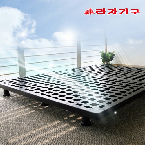 라자가구 에어로 공기순환 매트리스 받침대 높은발통 D
