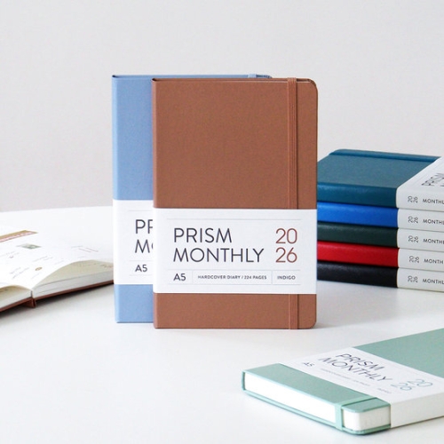 인디고 2026 프리즘 A5 먼슬리 다이어리_이미지