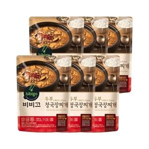 CJ제일제당 비비고 두부 청국장찌개 460g (6개)_이미지