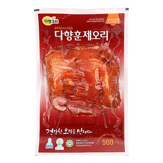 팜덕 다향 훈제오리 500g이미지입니다. 누르면 해당 게시물로 새창이동합니다.