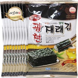 솔뫼에프엔씨 김앤김 광천 웰빙 재래김 25g