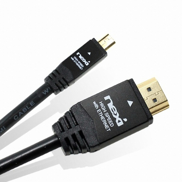 리버네트워크 NEXI HDMI to Micro Ver1.4 케이블 (NX67, 2m)_이미지