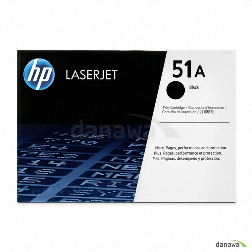 HP 정품 51A (Q7551A) 검정_이미지