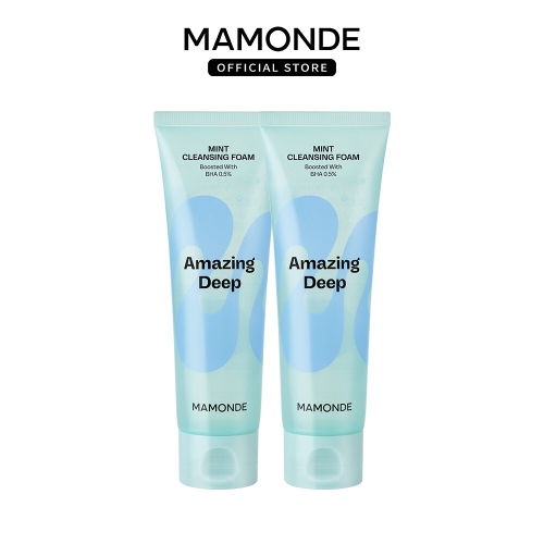 마몽드 어메이징 딥 민트 클렌징폼 120g (2개)_이미지