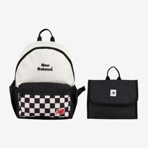 뉴발란스 키즈 패턴 소풍가방 NK8AES404U_ 19 Black