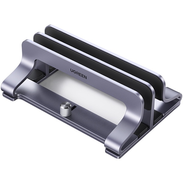 UGREEN  LP258 클램쉘 듀얼 수직 노트북 거치대