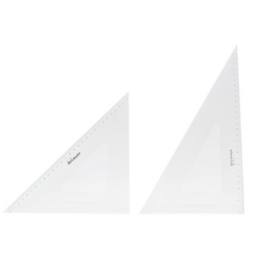 아트메이트 눈금 삼각자 30cm