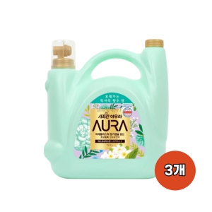 LG생활건강 샤프란 아우라 스모키 머스크 8L (3개)