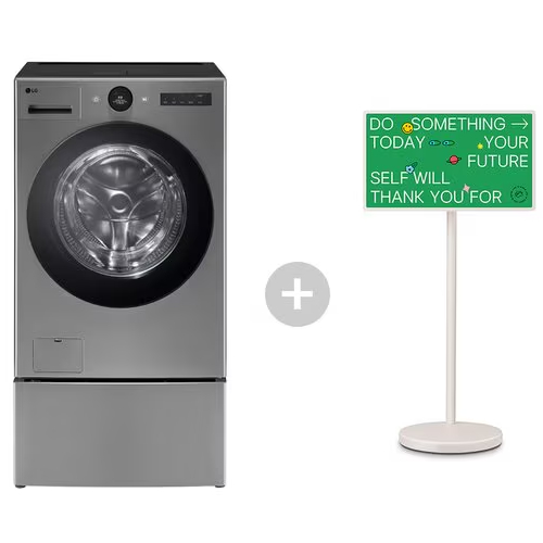 LG전자 트롬 오브제컬렉션 워시콤보 FH25VAX + 스탠바이미 27LX6TEGA이미지입니다. 누르면 해당 게시물로 새창이동합니다.