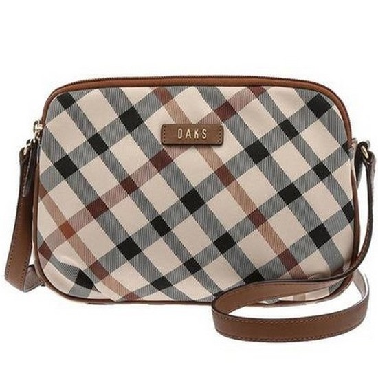 HARRIS 하우스체크 자카드 크로스백 DCBA2E631W2