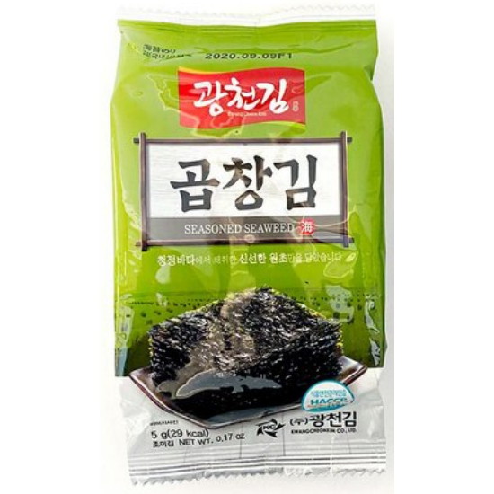 광천김 곱창김 도시락김 5g (27개)