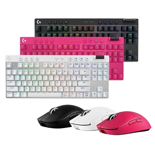 로지텍 G PRO X SUPERLIGHT 2c + PRO X TKL LIGHTSPEED 키보드 마우스 세트