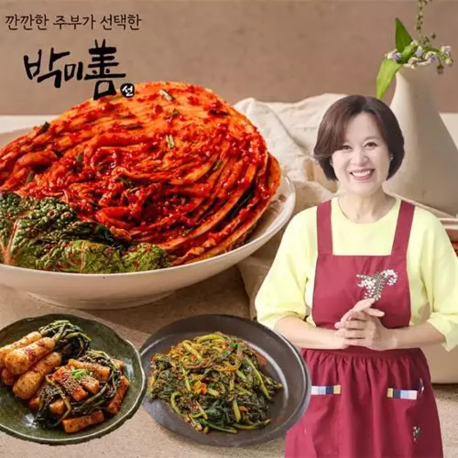 박미선푸드 깐깐한 주부 박미선 포기김치 6kg + 열무김치 2kg + 총각김치 2kg
