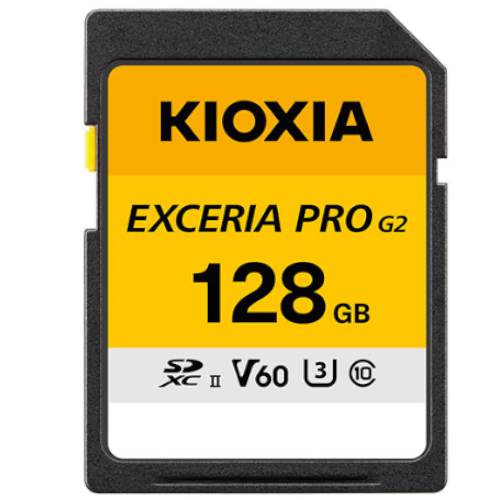 키오시아 SD UHS-II EXCERIA PRO G2 V60 (128GB)이미지입니다. 누르면 해당 게시물로 새창이동합니다.