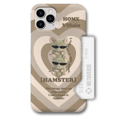 메타버스 갤럭시노트20 울트라 빌런 햄스터 슬림카드 케이스_이미지